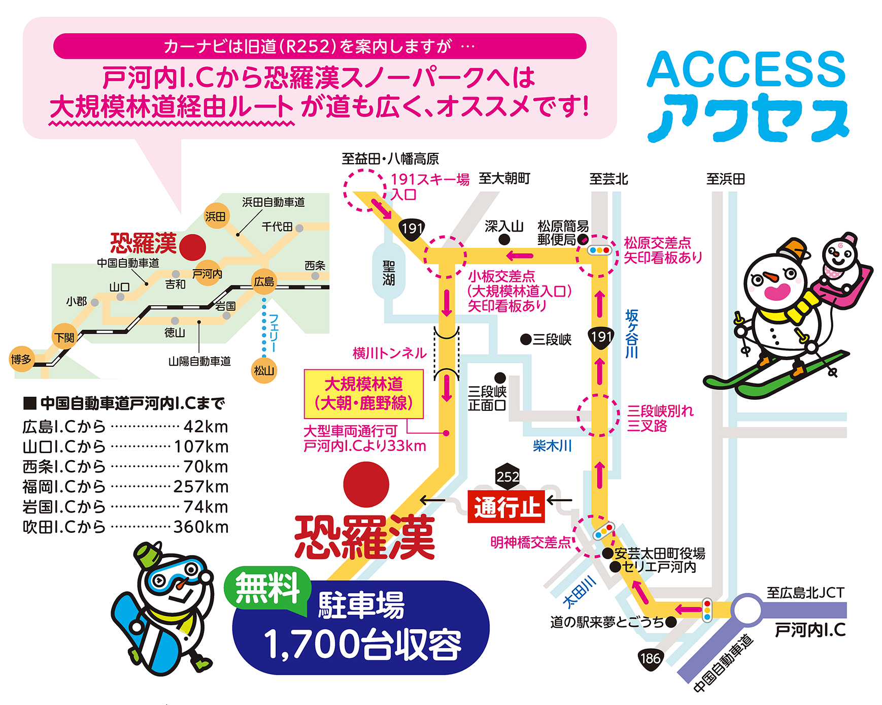 アクセスマップ