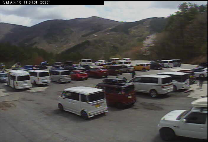 恐羅漢ロッジ前駐車場